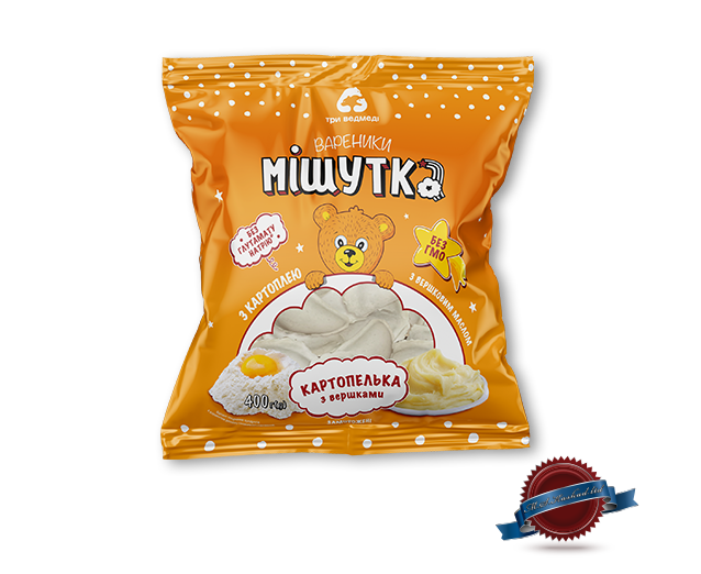 Mishutka - Varenyky with Potatoes - Frozen