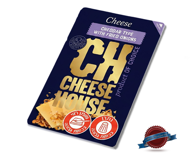 Cheddar Cheese With Fried Onion Slices 125gr
