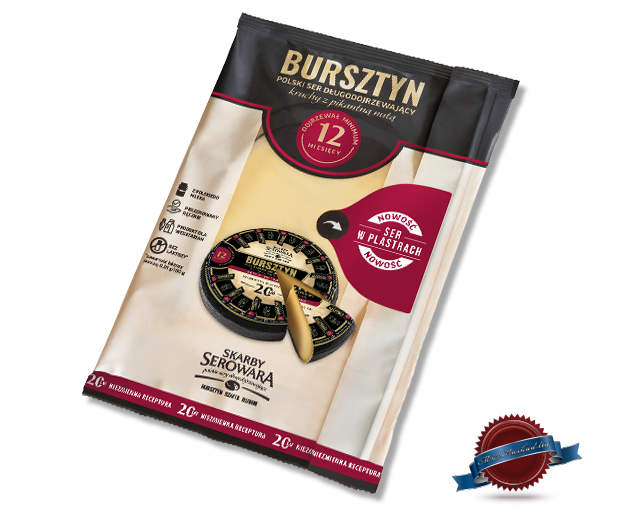 Bursztyn Matured Cheese- Slices 135gr