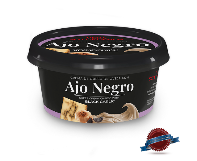 Ajo Negro Sheep Cream Cheese With Black Garlic