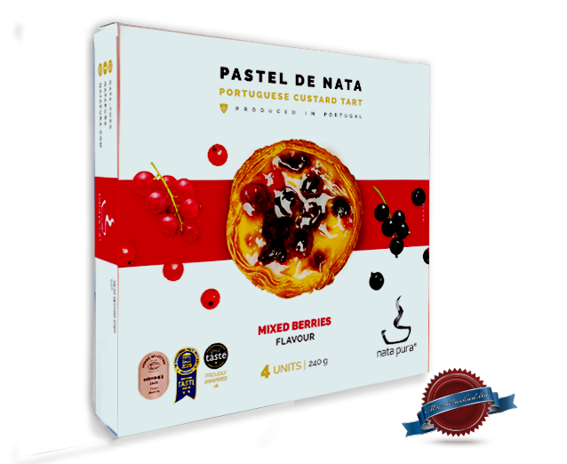 Pastel De Nata - Nata Pura Mixed Berries 240gr